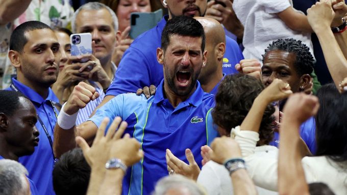 Novak Djokovič slaví titul na US Open