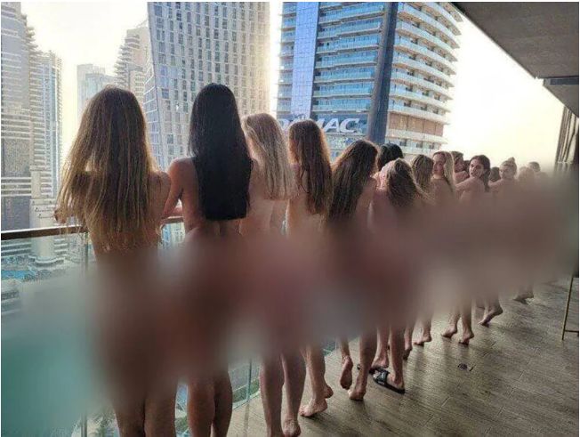 Krásky skončily ve vězení za pózování na balkónu v Dubaji. Neměly oblečení