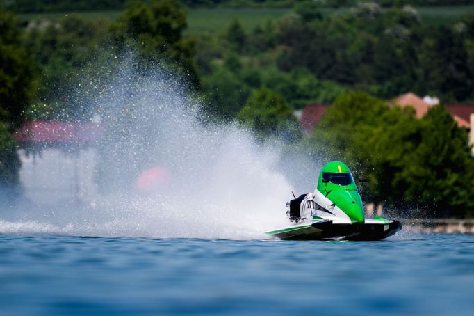 Závody motorových člunů HydroGP v Jedovnicích 2022