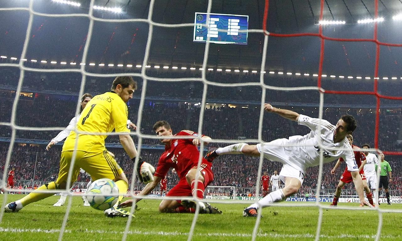 Liga mistrů: Bayern - Real (Gomez, gól)