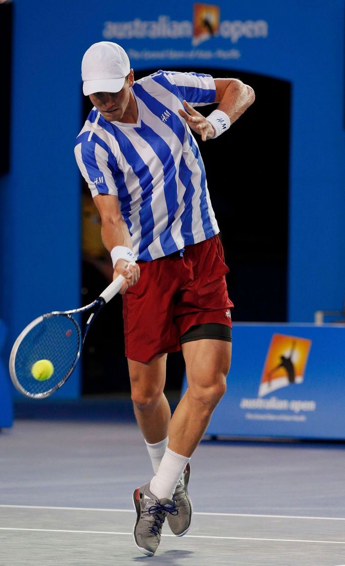 Tomáš Berdych v semifinále Australian Open 2014