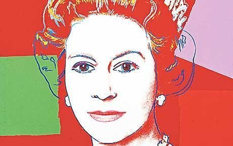 Warholům portrét královny Alžběty II.