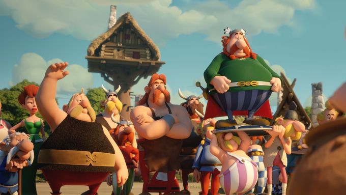 Nový film o Asterixovi a Obelixovi je hlučný, akční a rychlý.