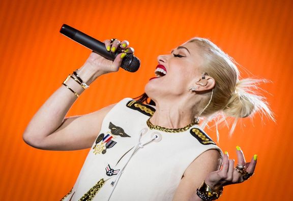 Zpěvačka Gwen Stefani.