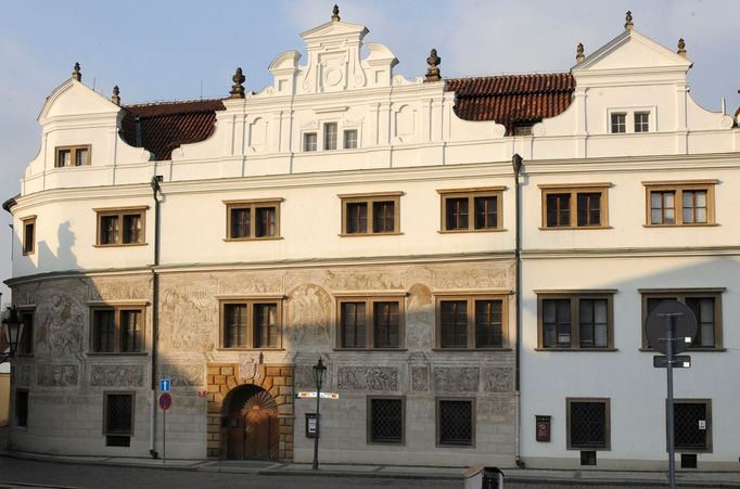 Martinický palác na Hradčanském náměstí v Praze