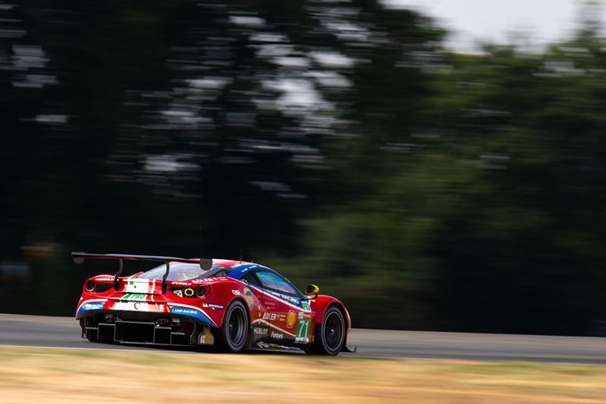 24 hodin Le Mans 2020: AF Corse - Ferrari - Sam Bird, Miguel Molina a Davide Rigon