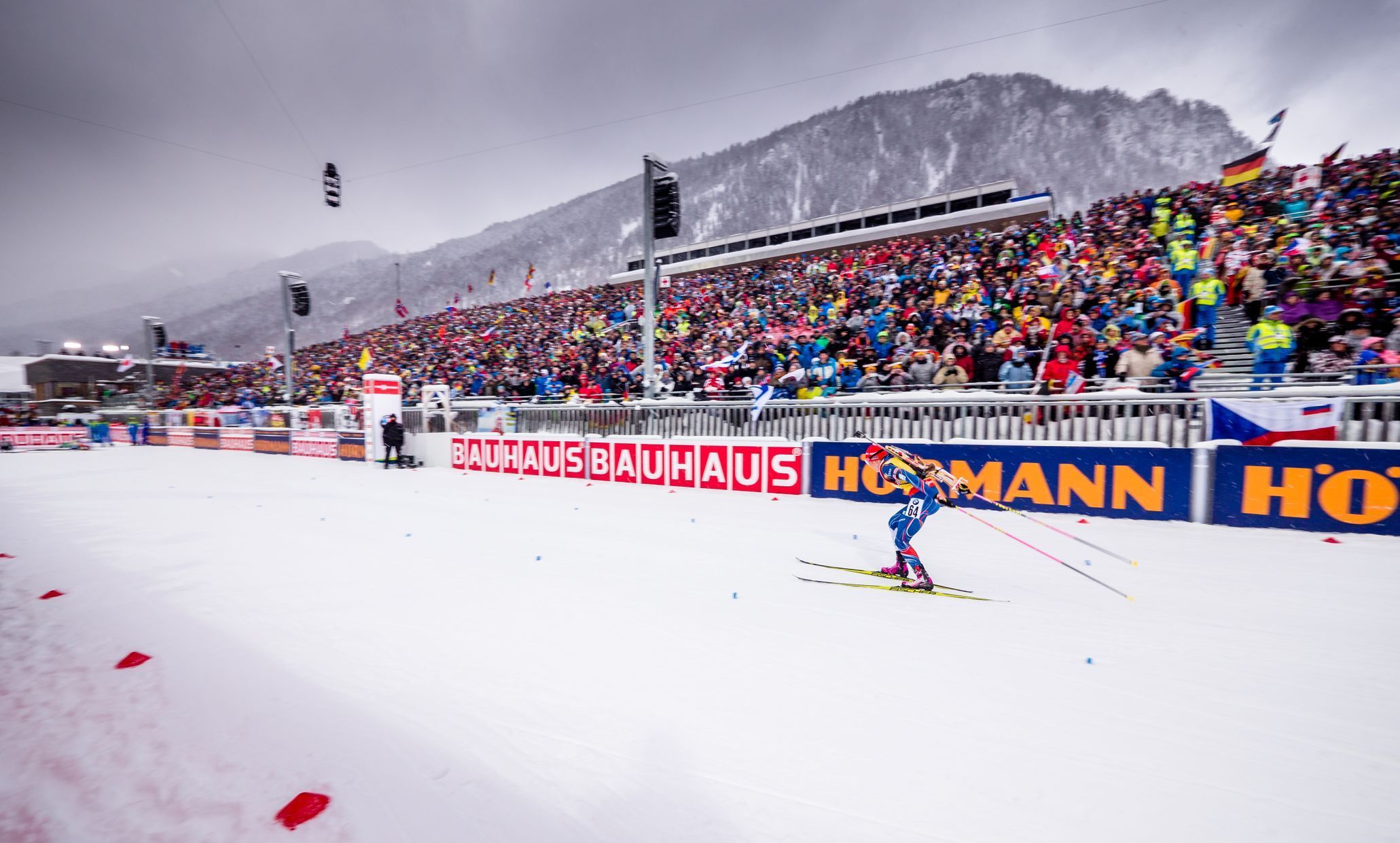 Sprint žen v Ruhpoldingu 2017