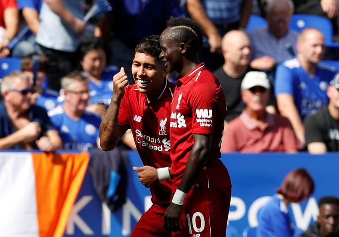 Roberto Firmino a Sadio Mane