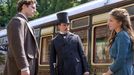 Henry Cavill jako Sherlock, Sam Claflin v roli Mycrofta a Millie Bobby Brownová coby Enola Holmesová.
