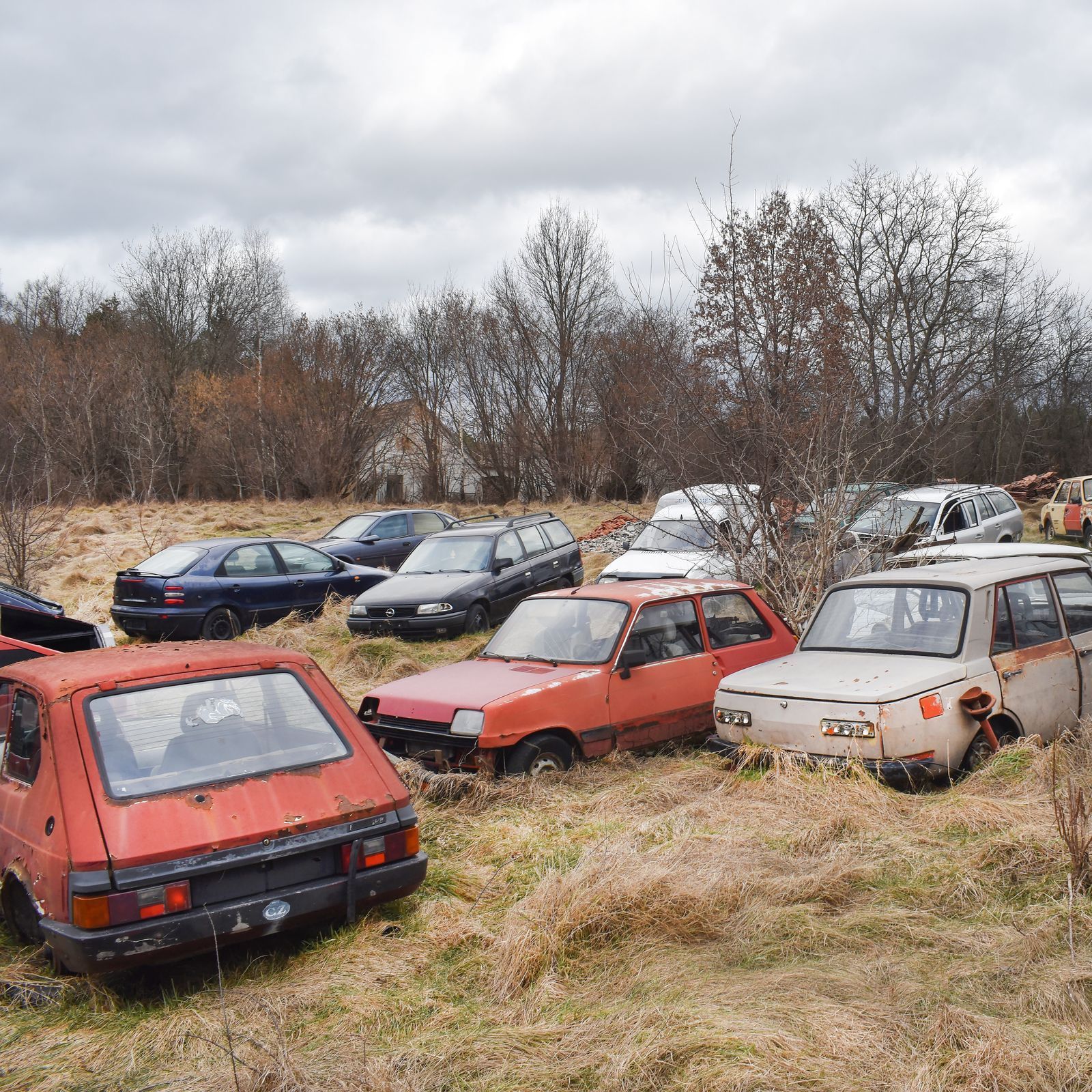 Hřbitov auto, vrakoviště, Jihomoravský kraj, Auto