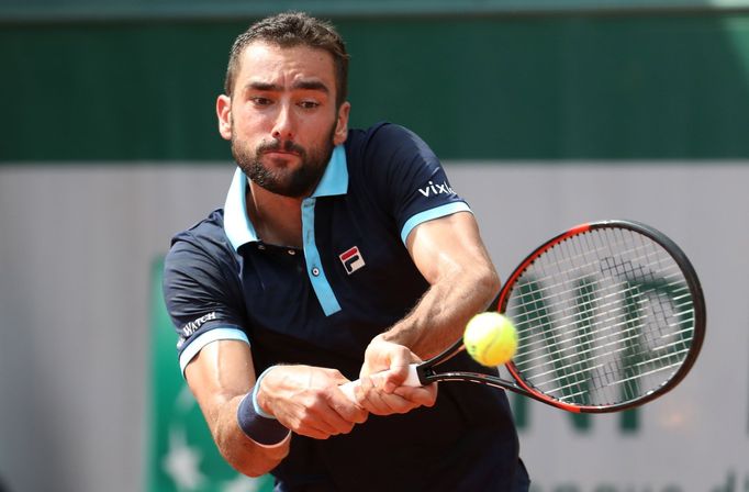 1. kolo French Open 2017: Marin Čilič