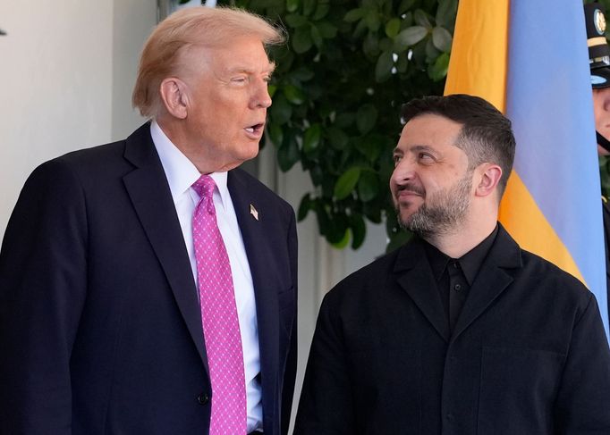 Summit Donalda Trumpa s Volodymyrem Zelenským.