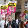 Edinburgh-protest proti Donaldu Trumpovi