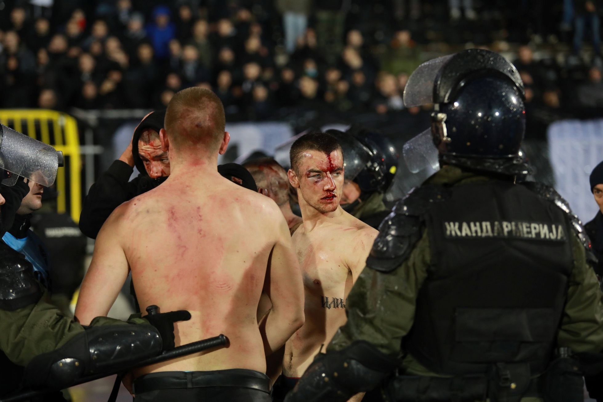 Policie v Bělehradě zasahovala při utkání Partizan - Crvena zvezda