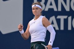 Žádná tenistka, to je umělkyně. Uzdravená Muchová v Montrealu nadchla nevídanou show