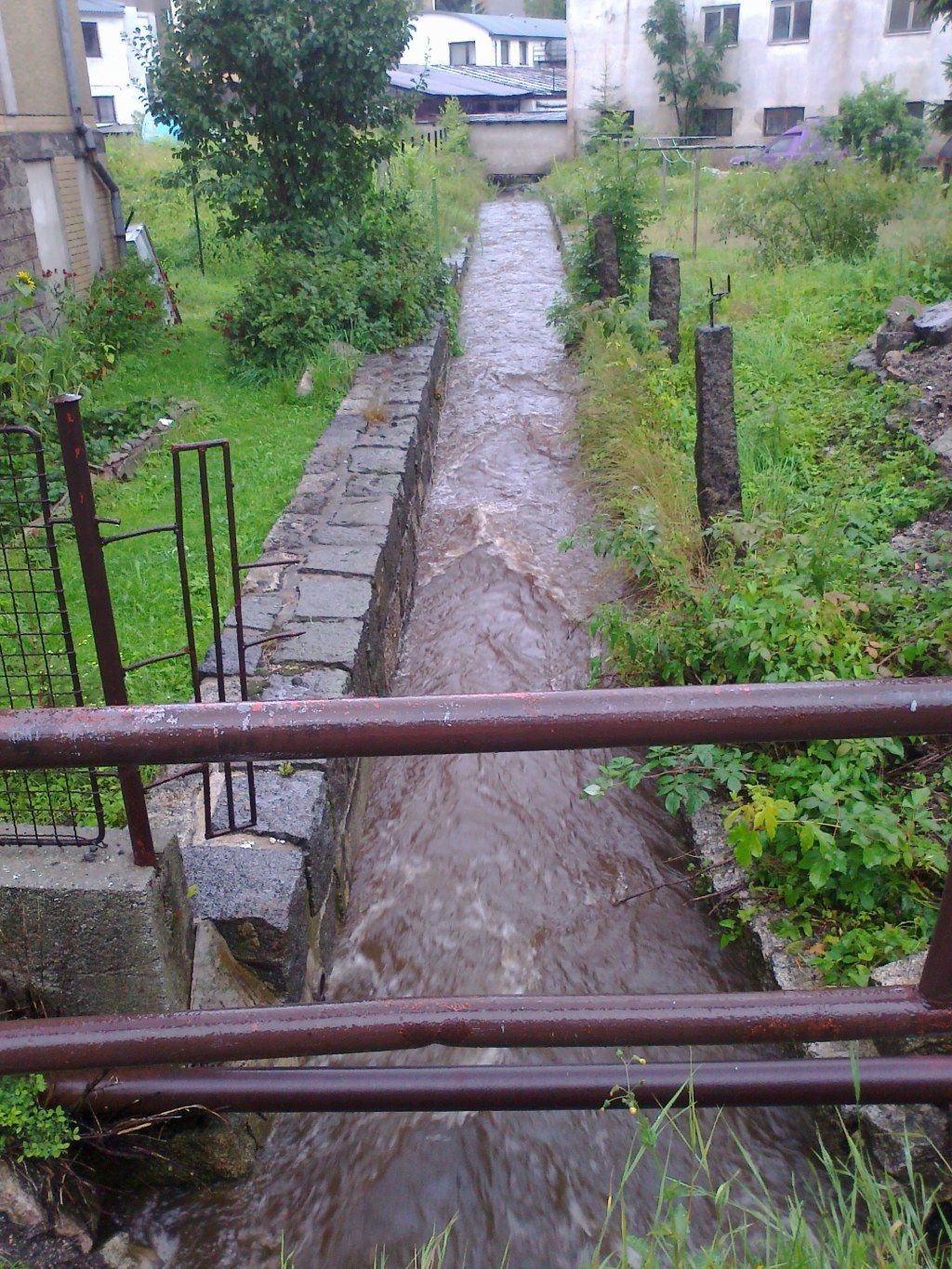 Velká voda 2011 - Smržovka
