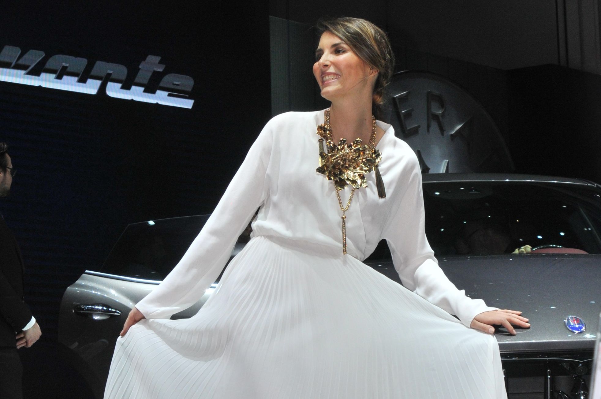 autosalon Ženeva modelky - Maserati