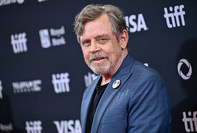 Herec Mark Hamill na torontské premiéře filmu Chuckův život.