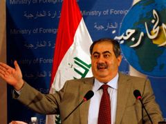 Irácký ministr zahraničních věcí Hošjar Zebárí
