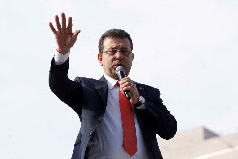 Istanbul, starosta Ekrem Imamoglu