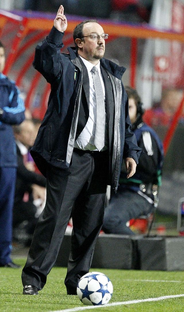 Rafael Benitez v Interu Milán