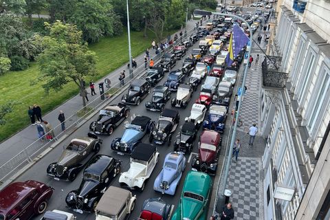 Start 1000 mil československých 2025