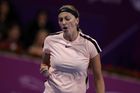 Kvitová zvládla v Indian Wells tenisový maraton, dále jde i Vondroušová