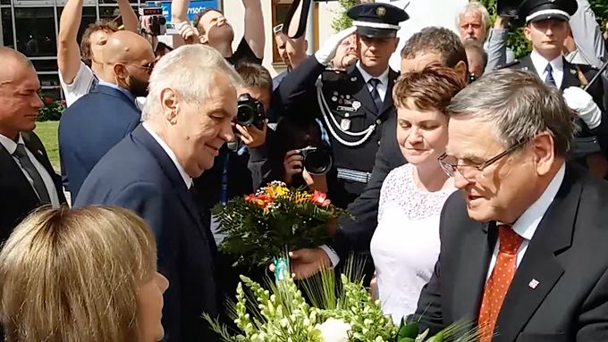 Prezident Miloš Zeman navštívil Vysočinu