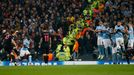 PSG's Zlatan Ibrahimovic shoots from a free kick