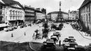 Olomouckém náměstí v roce 1940