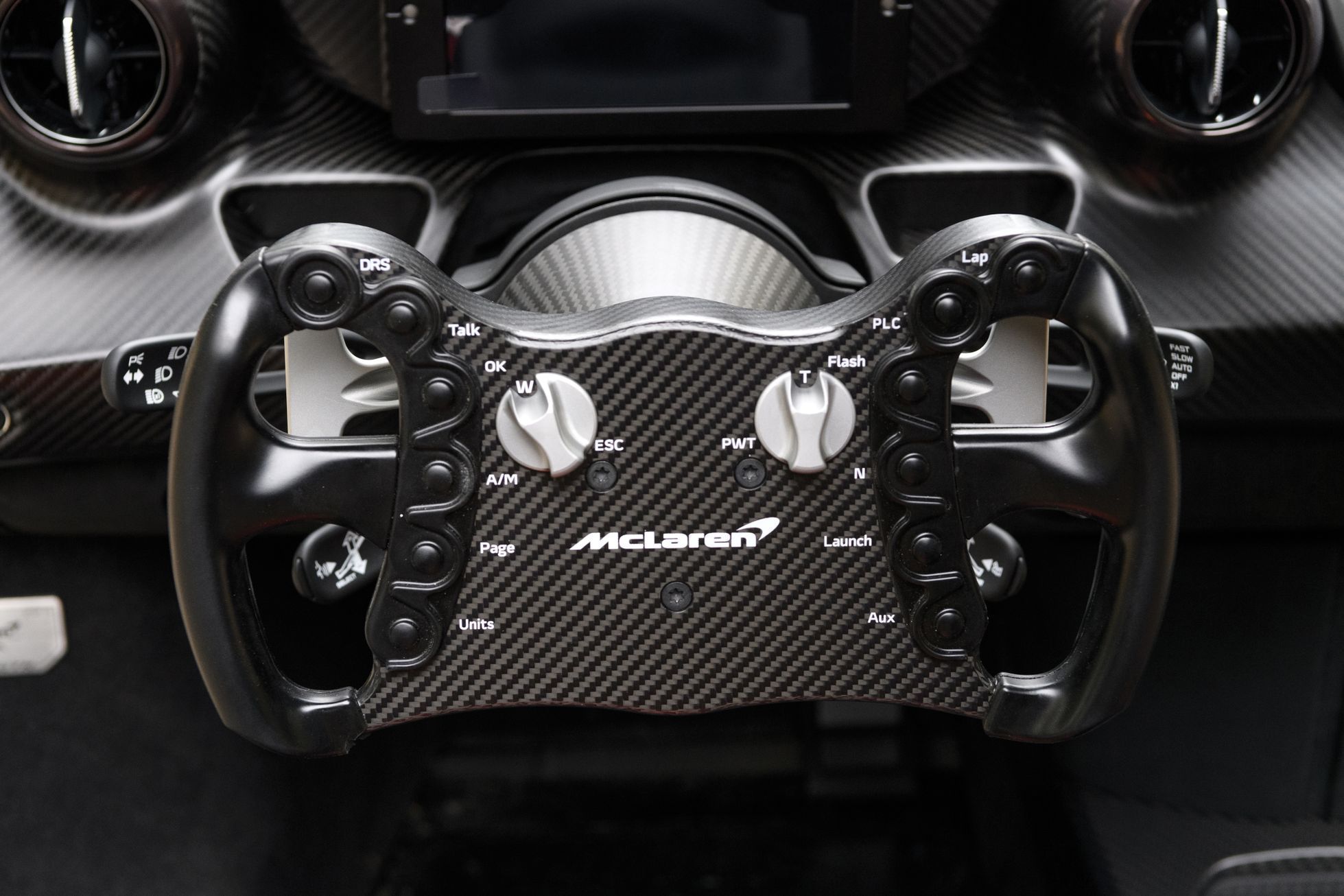 Nejzajímavější volanty - McLaren