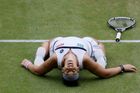 FOTO Utrpení a extáze. Tenistky v tranzu na Wimbledonu