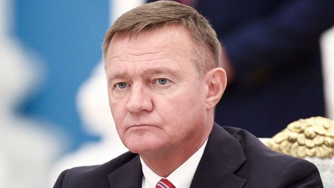 Roman Starvojt, odvolaný ruský ministr dopravy, který 7. července 2025 spáchal sebevraždu.