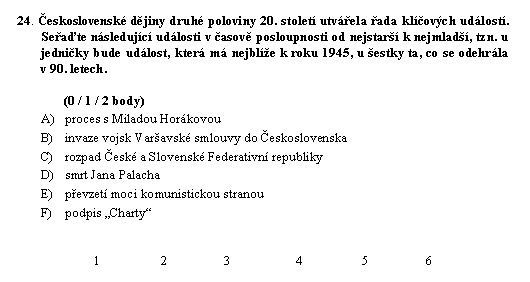 Test - gympl - humanitní část - ot. 24
