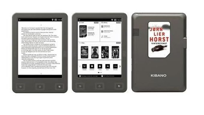 Norská čtečka e-knih Kibano se slotem na paměťové karty