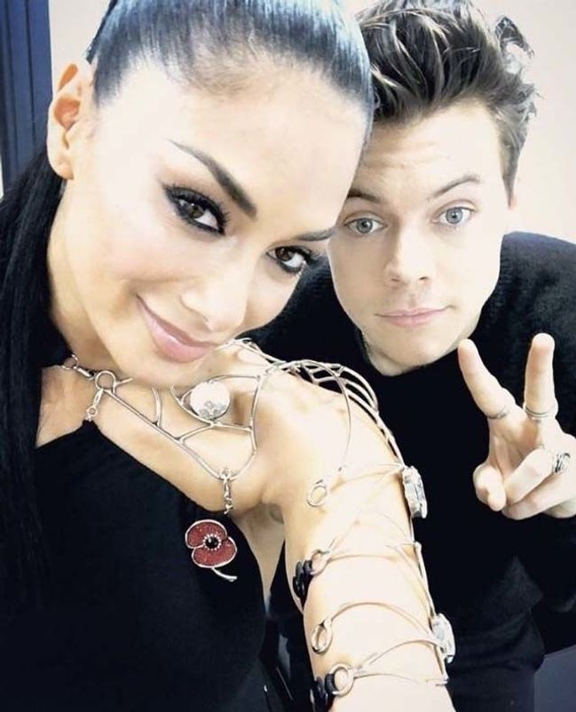 Nicole Scherzingerová a Harry Styles