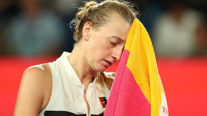 Petra Kvitová ve finále Australian Open 2019.