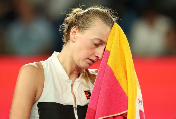 Petra Kvitová ve finále Australian Open 2019.