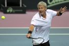 Pětinásobný vítěz Wimbledonu, Björn Borg, nastoupil k tenisové exhibici v Ostravě v 54 letech. Žádná legrace to nebyla, hrál proti Ivanu Lendlovi.