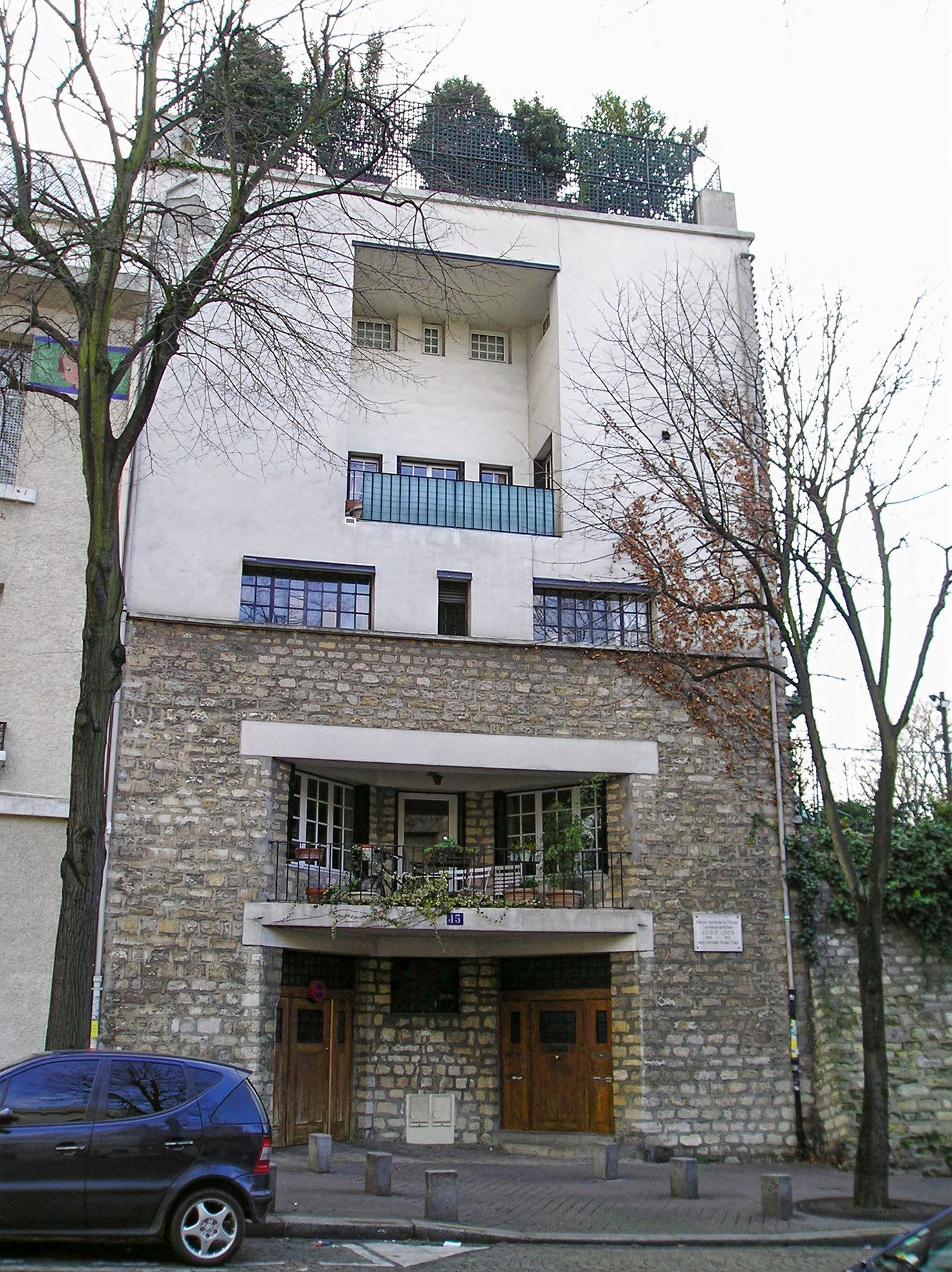 Dům Tristana Tzary, Paříž, Adolf Loos, architekt, architektura, Domácí, historie, výročí