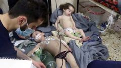 Sýrie - Dúmá - chemický útok
