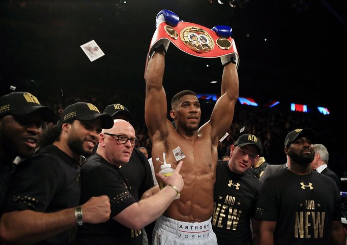 Anthony Joshua, box, zápas o titul v těžké váze (IBF)