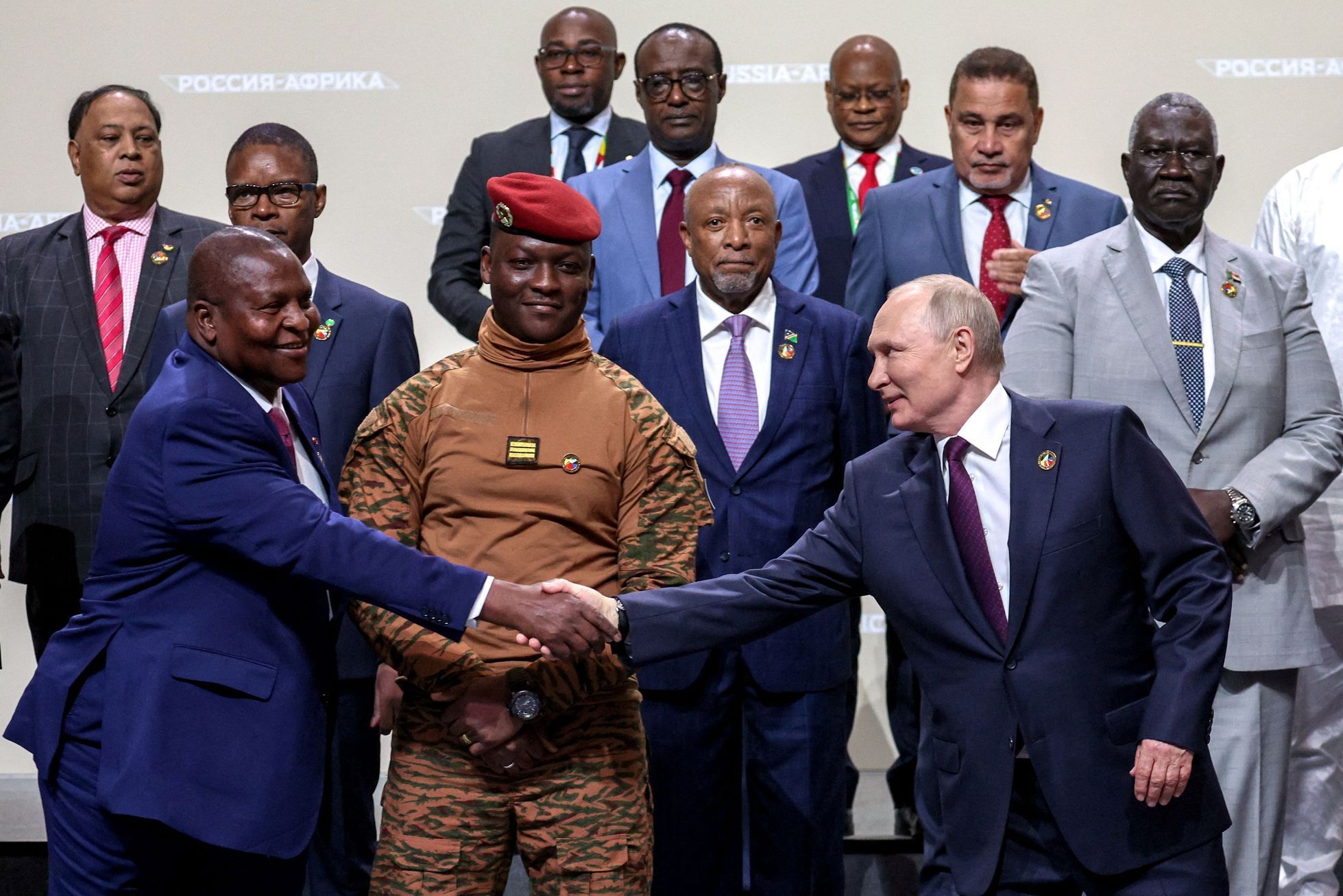 Putin rusko-africký summit