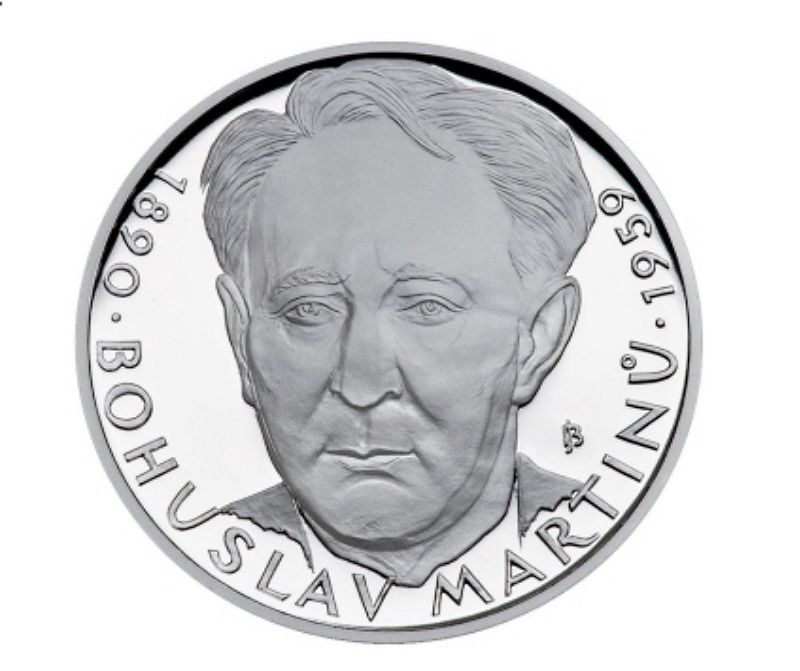 Pamětní medaile - Bohuslav Martinů