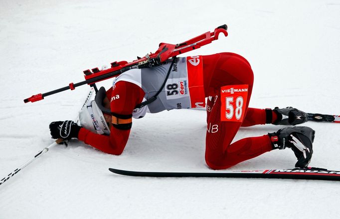 MS v biatlonu 2013,sprint: Ole Einar Björndalen