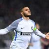 Mauro Icardi slaví branku Interu Milán v italské Serii A