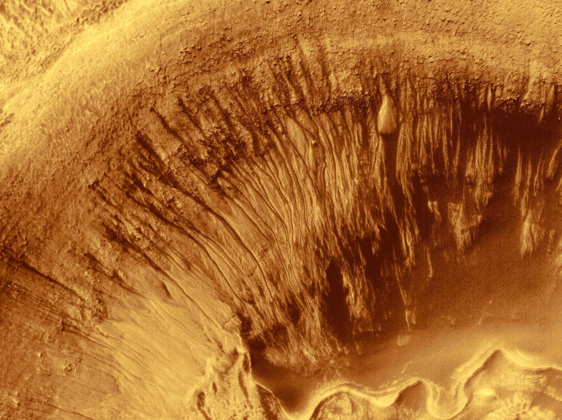 Fotogalerie / Fascinující pohledy na povrch Marsu / NASA / 3