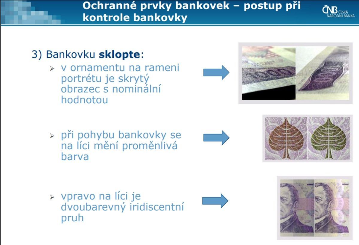 Padělky 2017 ČNB koruna dolary USD euro měna bankovky mince padělání