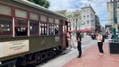 New Orleans. Nejstarší stále fungující tramvajová linka na světě.