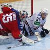 Finále KHL, Lev-Magnitogorsk: Petri Vehanen (35) - Tim Brent (37)